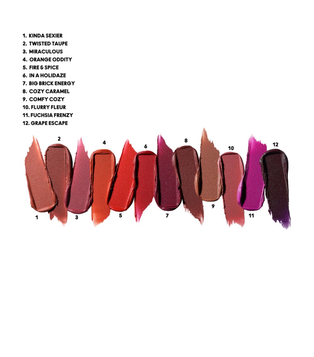 MAC Lips By The Dozen Mini Powder Kiss Lipstick Set