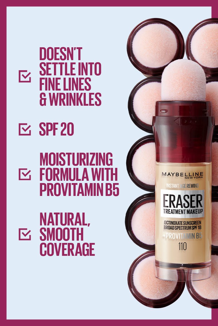 Maybelline Instant Age Rewind Eraser Treatment Makeup