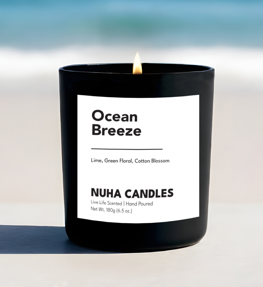 Nuha Candles Scented Candle - Ocean Breeze