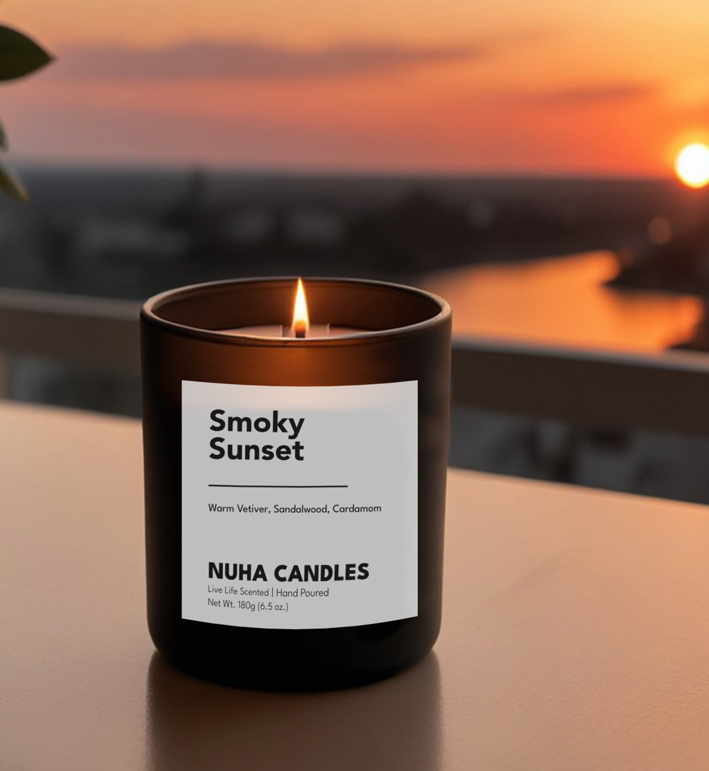 Nuha Candles Scented Candle - Smoky Sunset