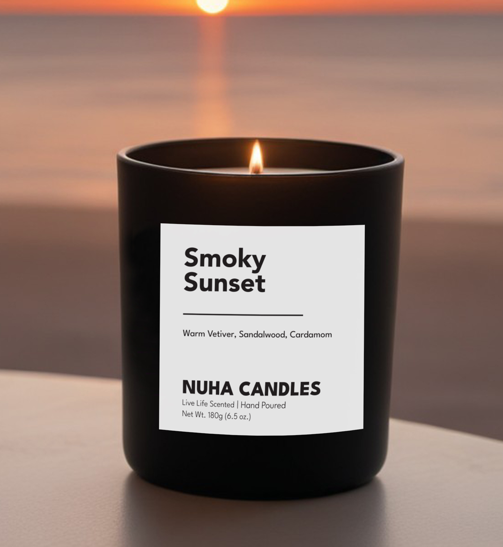 Nuha Candles Scented Candle - Smoky Sunset