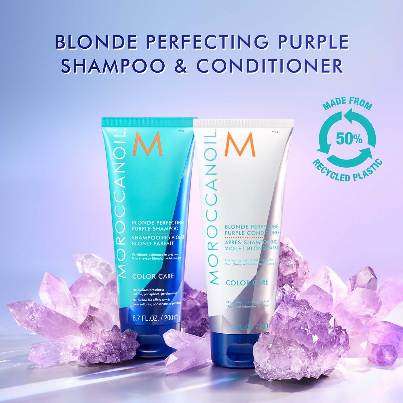 Moroccanoil Blonde Perfecting Purple Conditioner