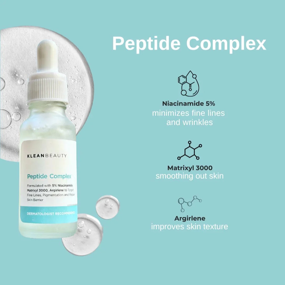 Klean Beauty Peptide Complex Serum