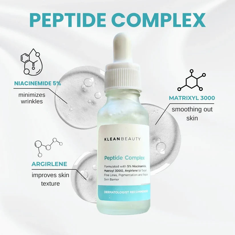 Klean Beauty Peptide Complex Serum