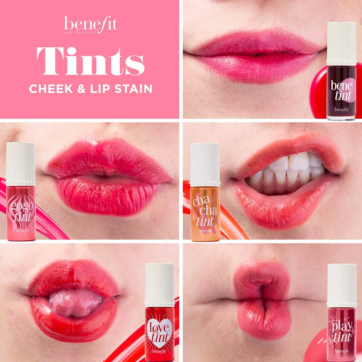 Benefit Playtint Pink Lemonade-Tinted Cheek & Lip Stain