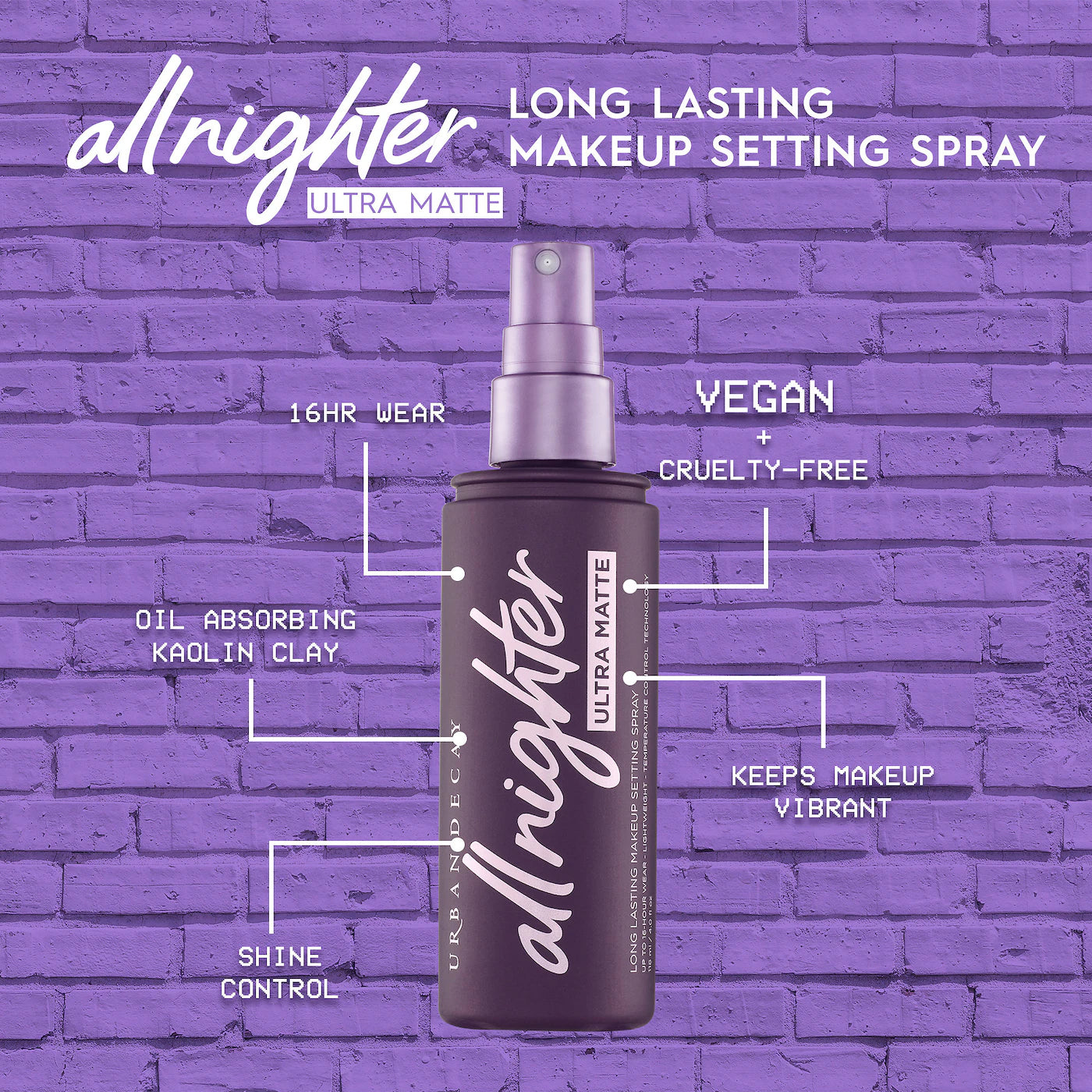 Urban Decay All Nighter Ultra Matte Makeup Setting Spray