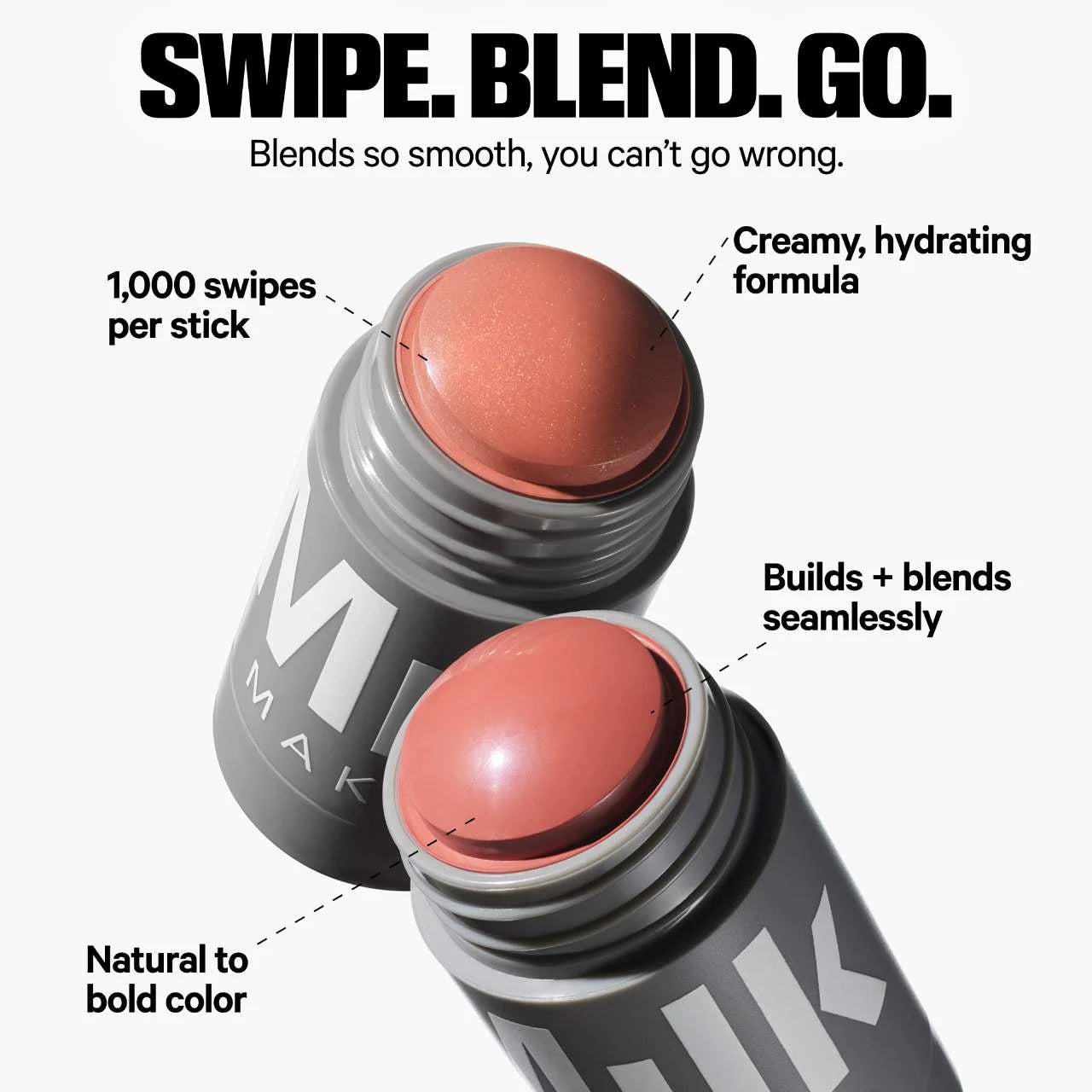 Milk Makeup Lip + Cheek Cream Blush Stick