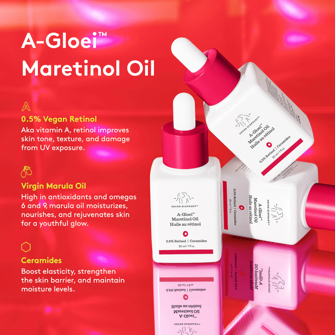 Drunk Elephant A-Gloei™ Maretinol Oil