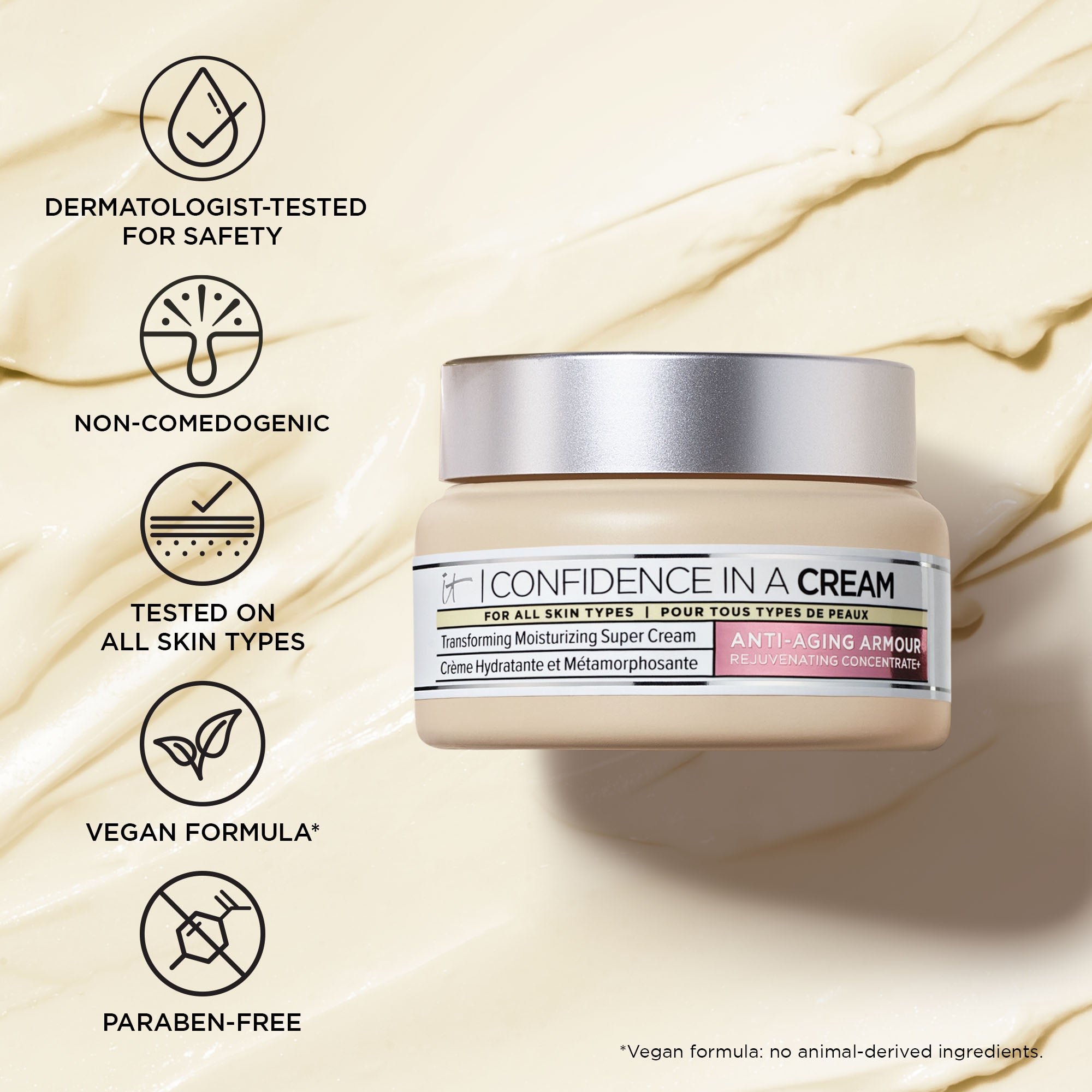 IT Cosmetics Confidence in a Cream Anti-Aging Hydrating Moisturizer