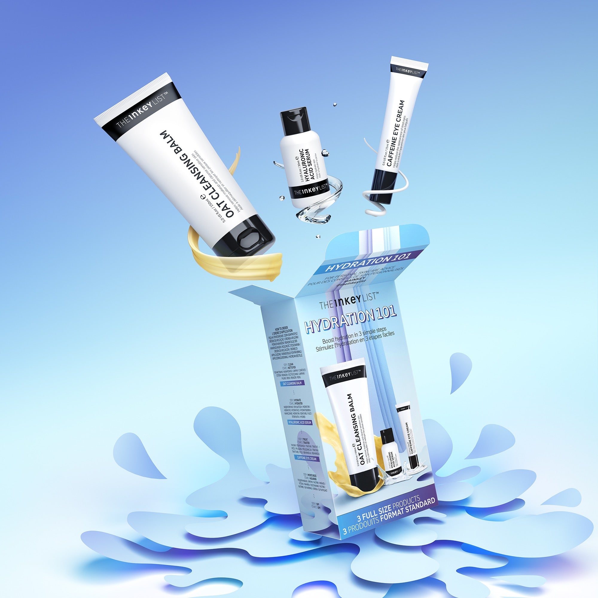 The Inkey List Hydration 101 Skincare Set