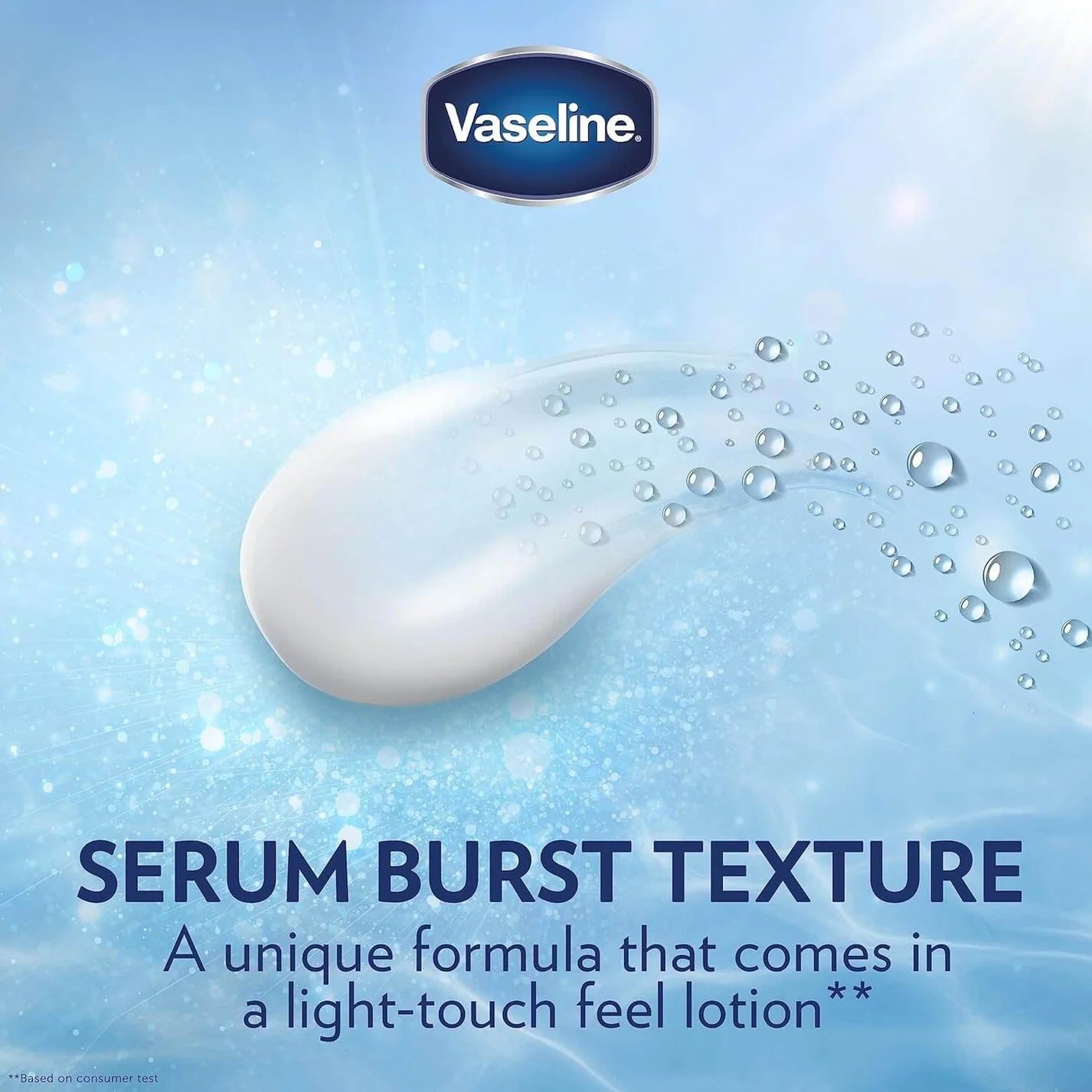 Vaseline® Gluta-Hya Smooth Radiance Serum Burst Lotion