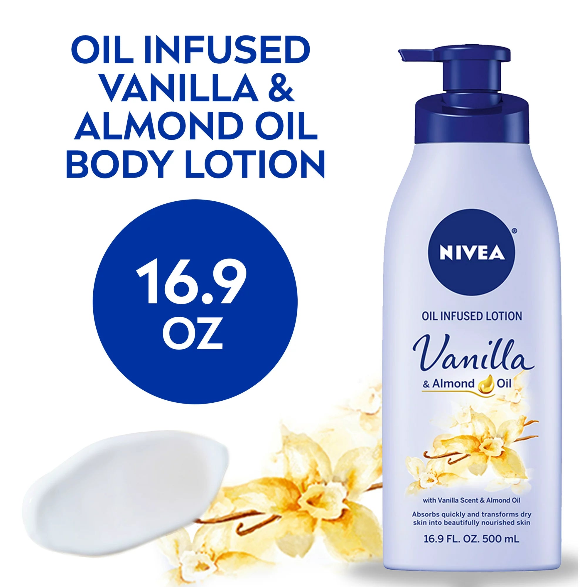 Nivea Vanilla & Almond Oil Infused Lotion