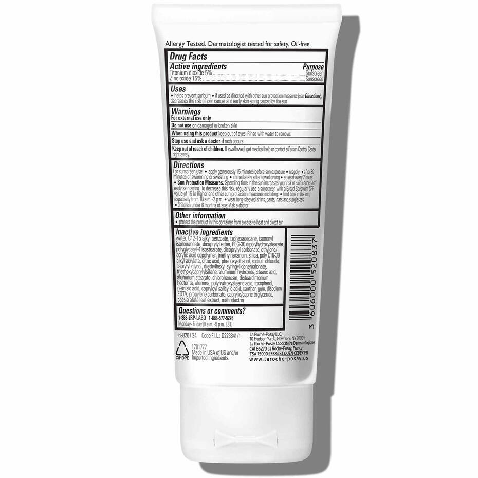 La Roche-Posay Anthelios Gentle Lotion Mineral Sunscreen SPF 50