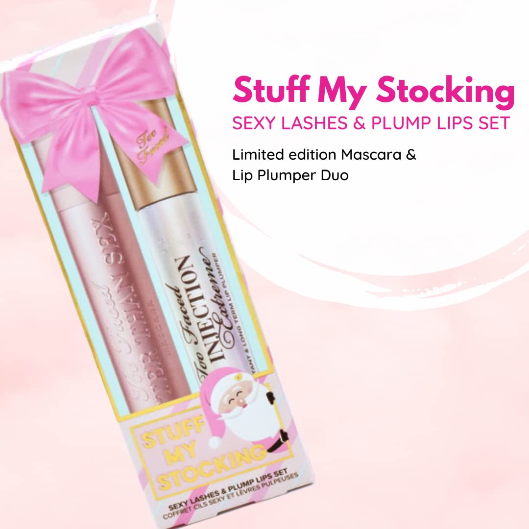 Too Faced Stuff My Stocking - Sexy Lashes & Plump Lips Set