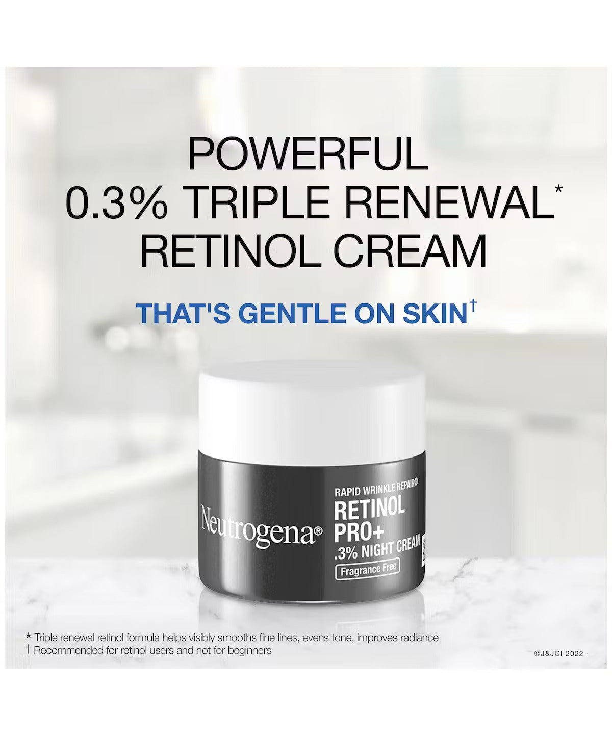 Neutrogena Rapid Wrinkle Repair Retinol Pro+ 0.3% Night Cream