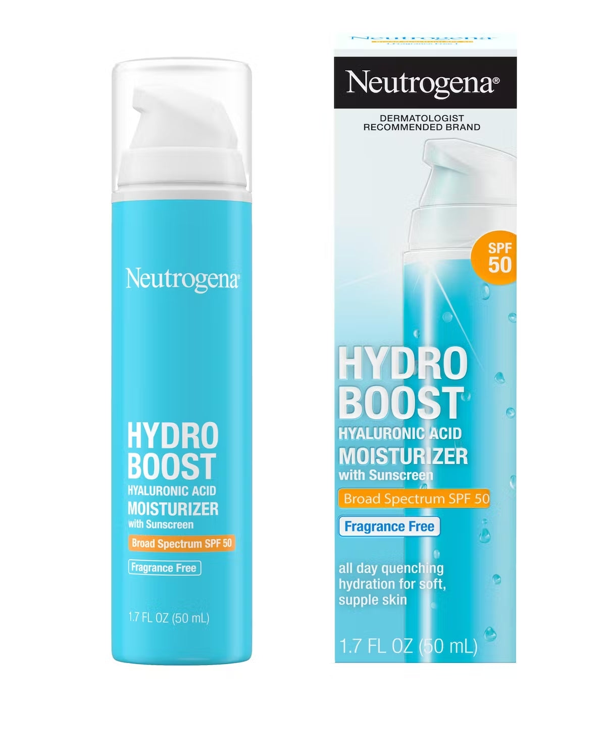 Neutrogena Hydro Boost Hyaluronic Acid Moisturizer SPF 50