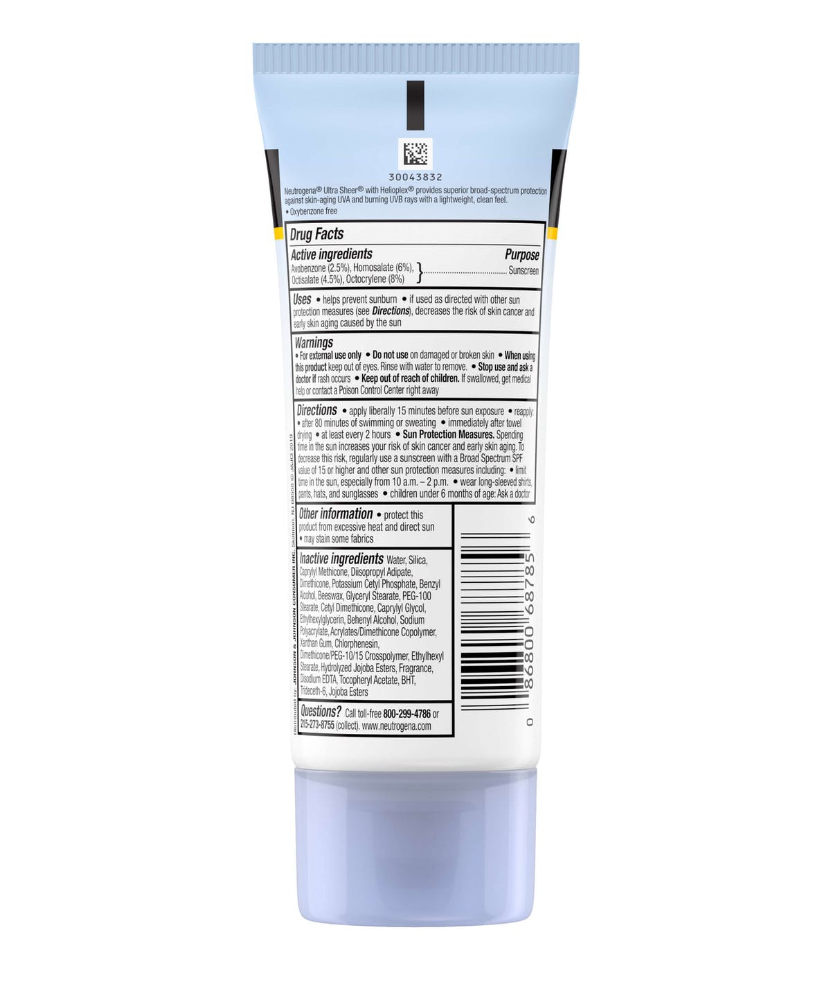 Neutrogena Ultra Sheer Dry Touch Sunscreen SPF 30