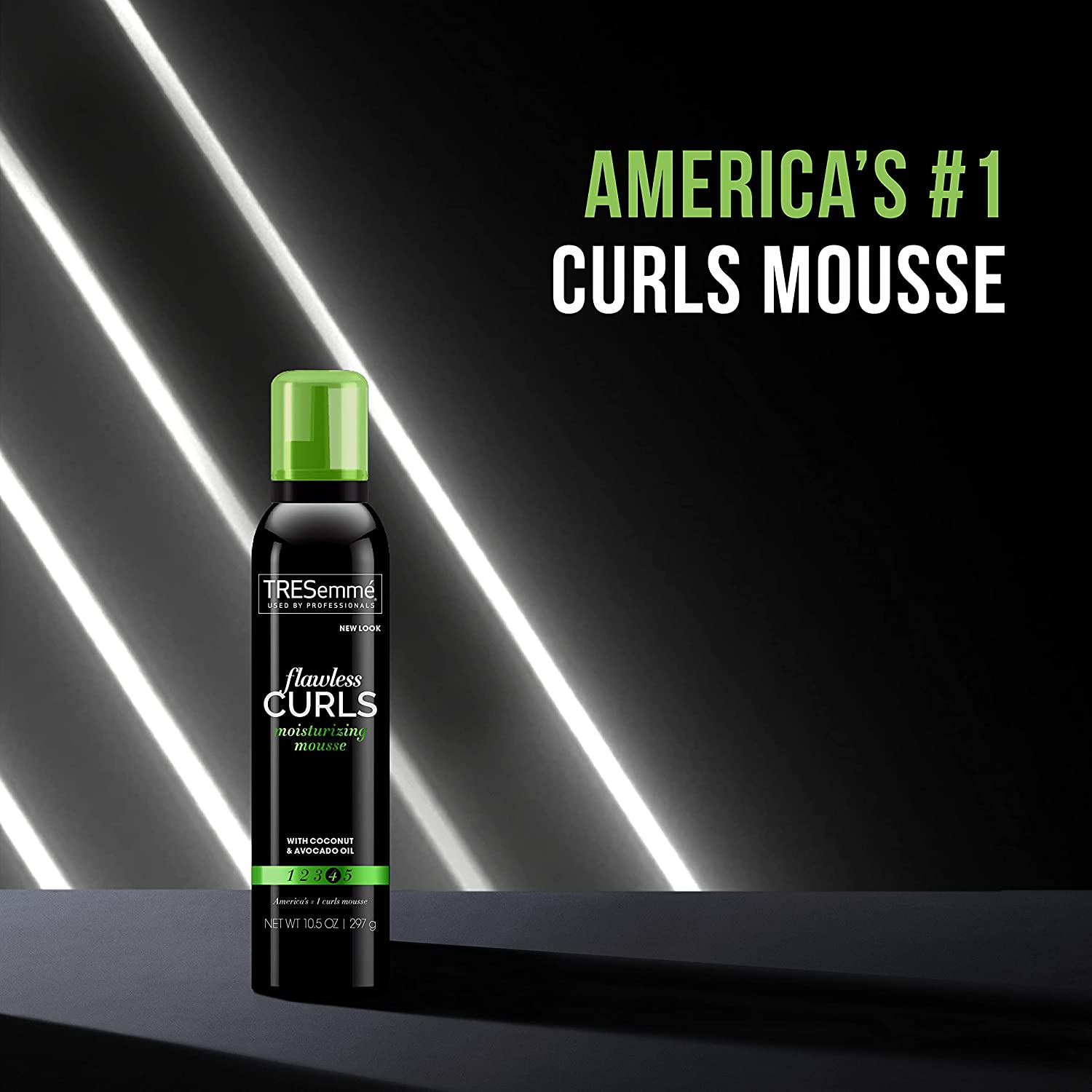 TRESemme Flawless Curls Moisturizing Hair Mousse with Coconut Oil