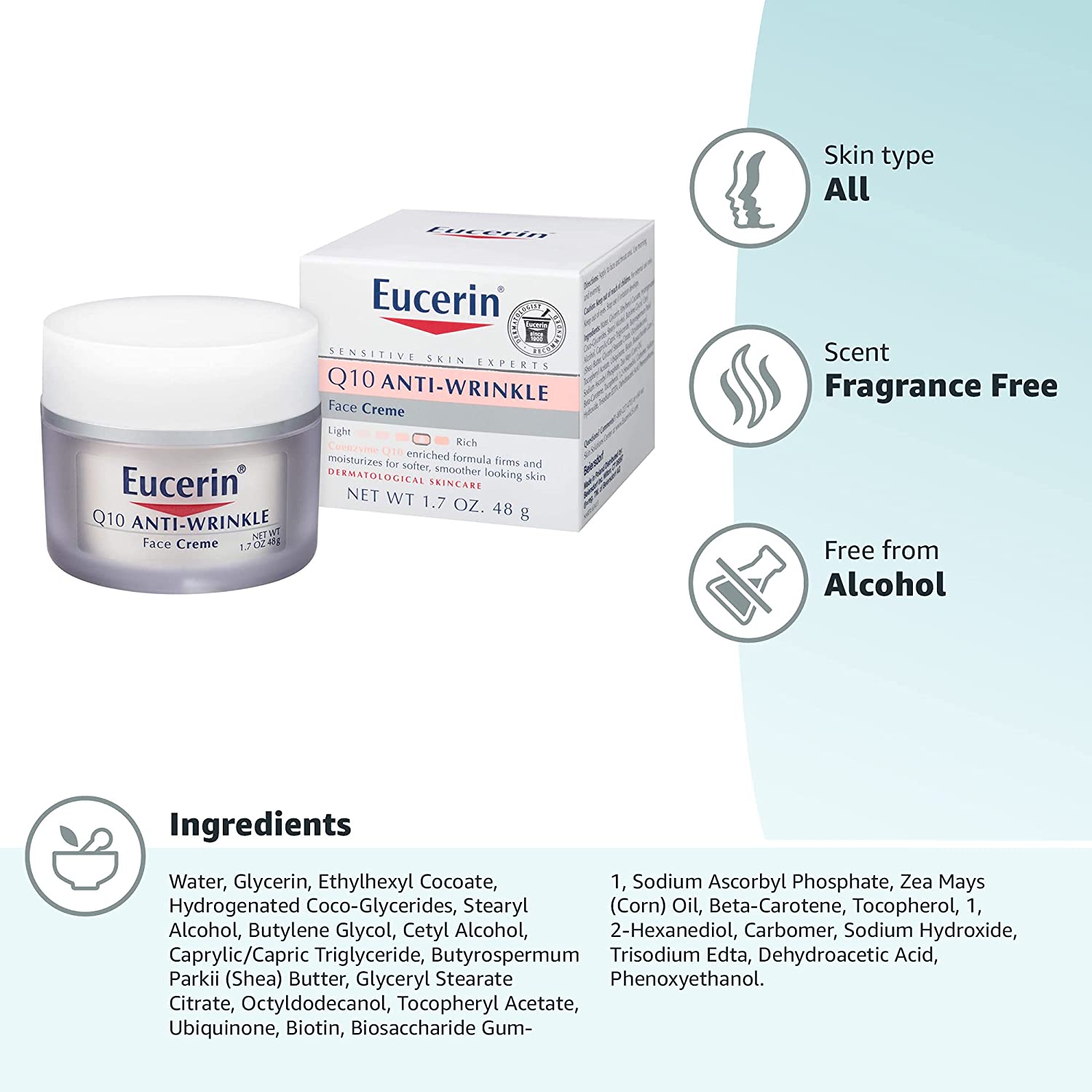 Eucerin Q10 Anti-Wrinkle Face Cream