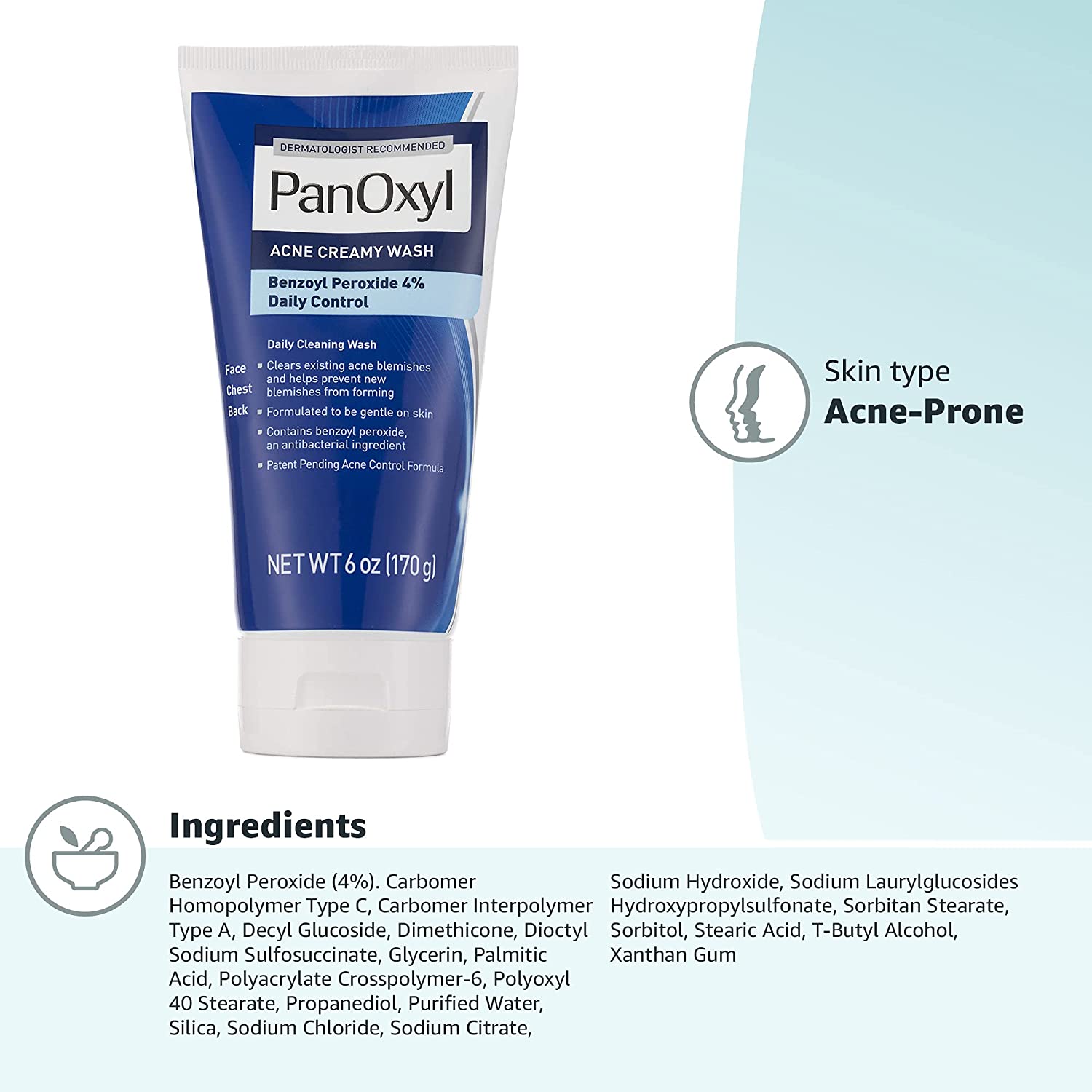 PanOxyl Acne Creamy Wash