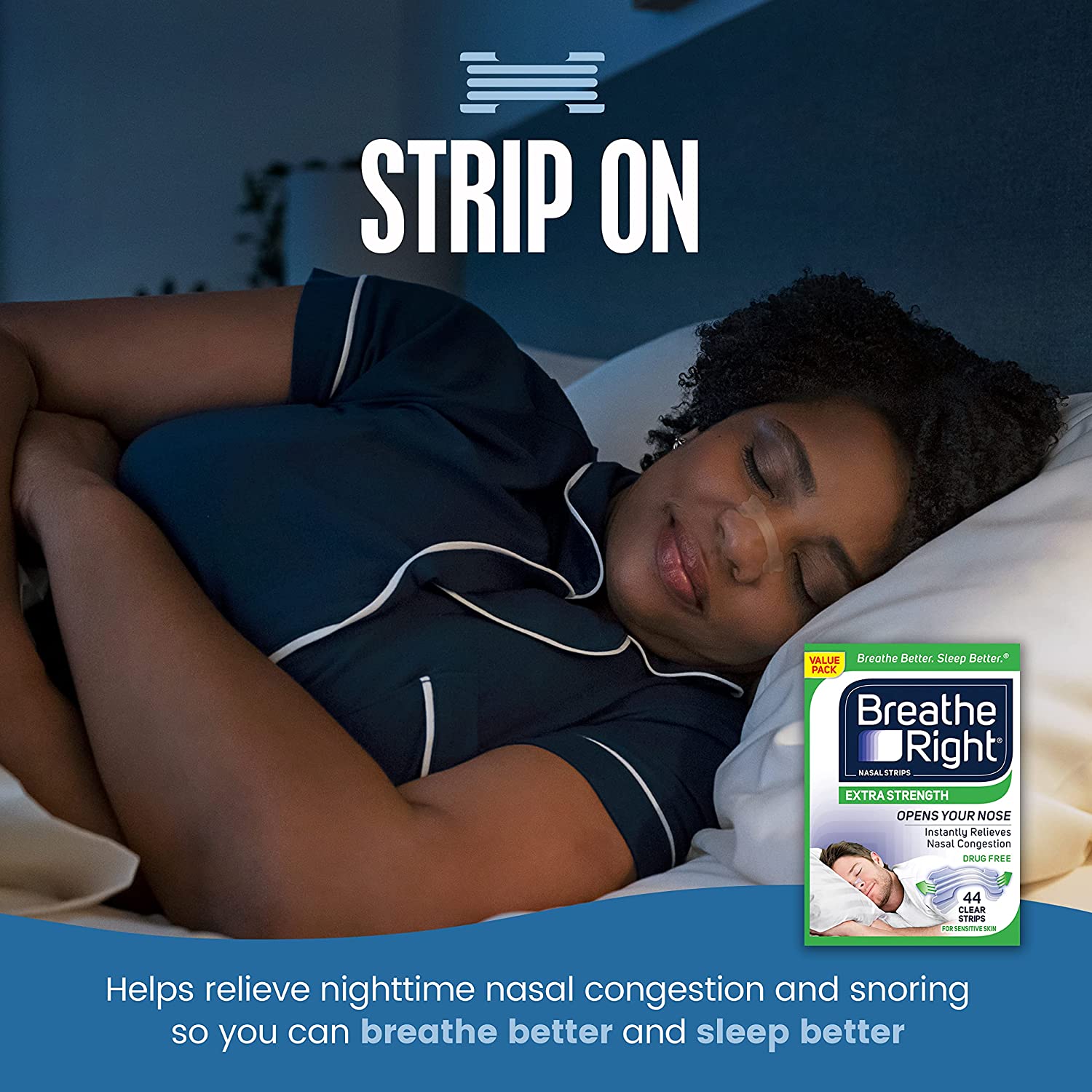 Breathe Right Extra Strength Nasal Strips