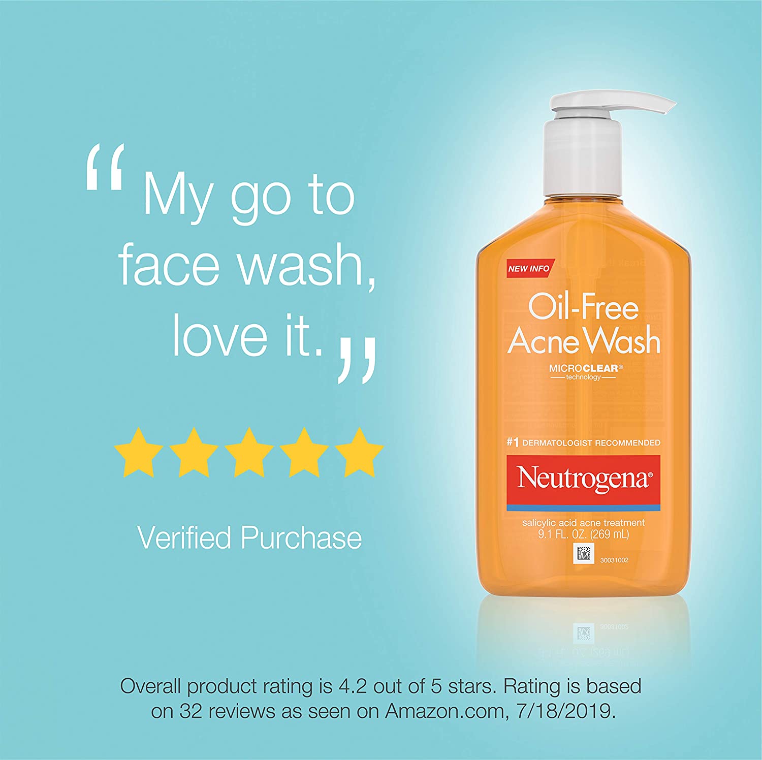 Neutrogena Oil-Free Acne Wash