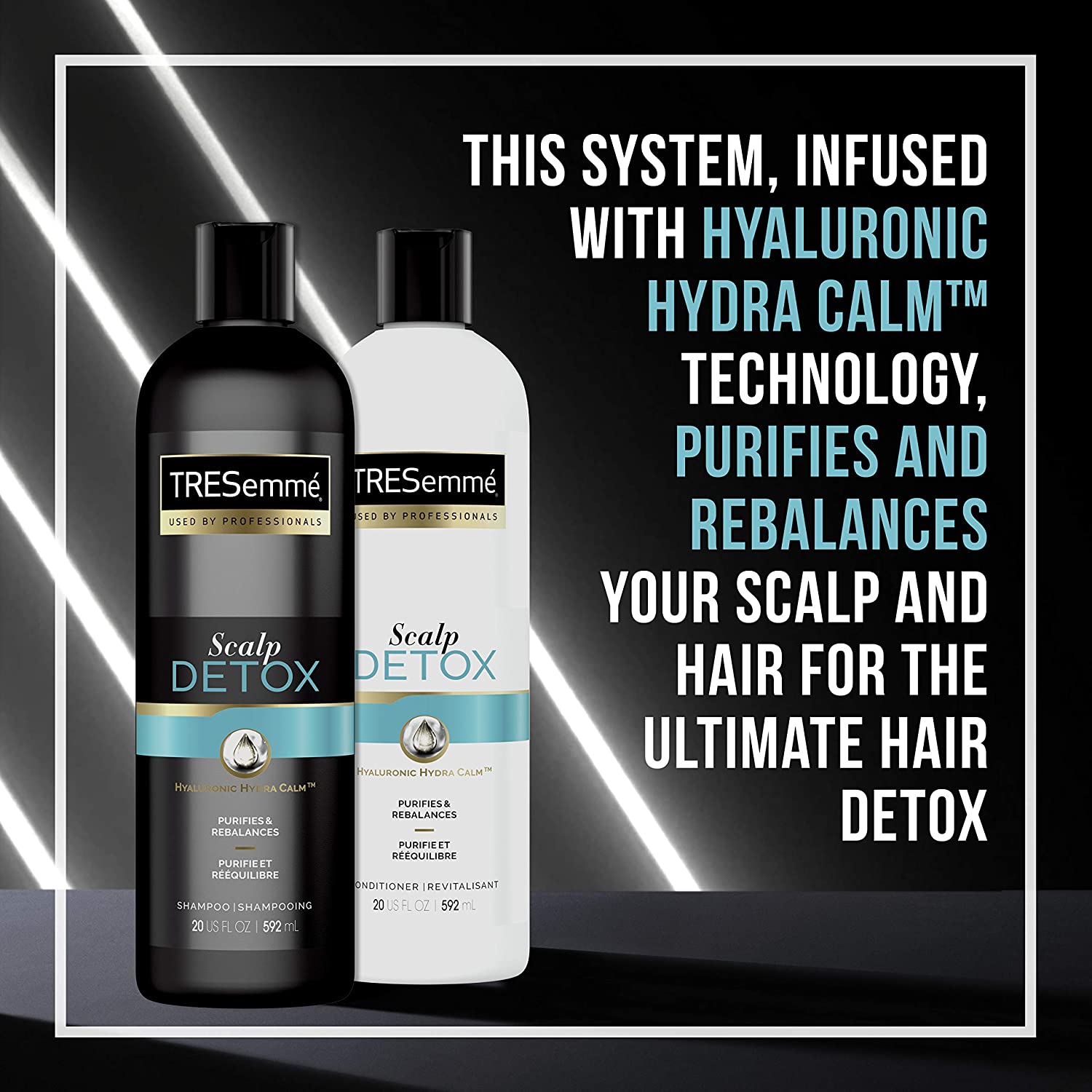 TRESemme Scalp Detox Shampoo for Dry and Itchy Scalp