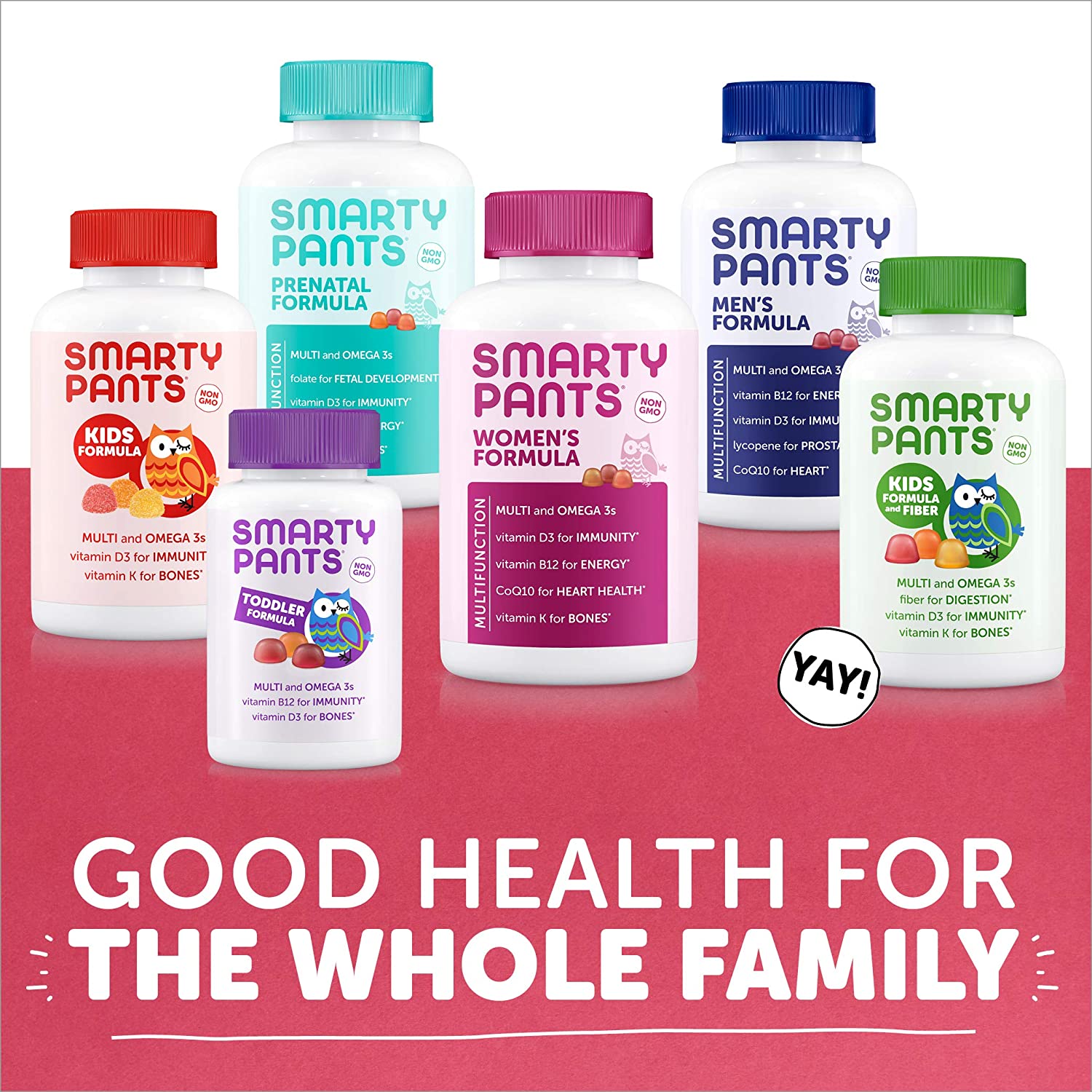 SmartyPants Kids Formula Multivitamin Gummies