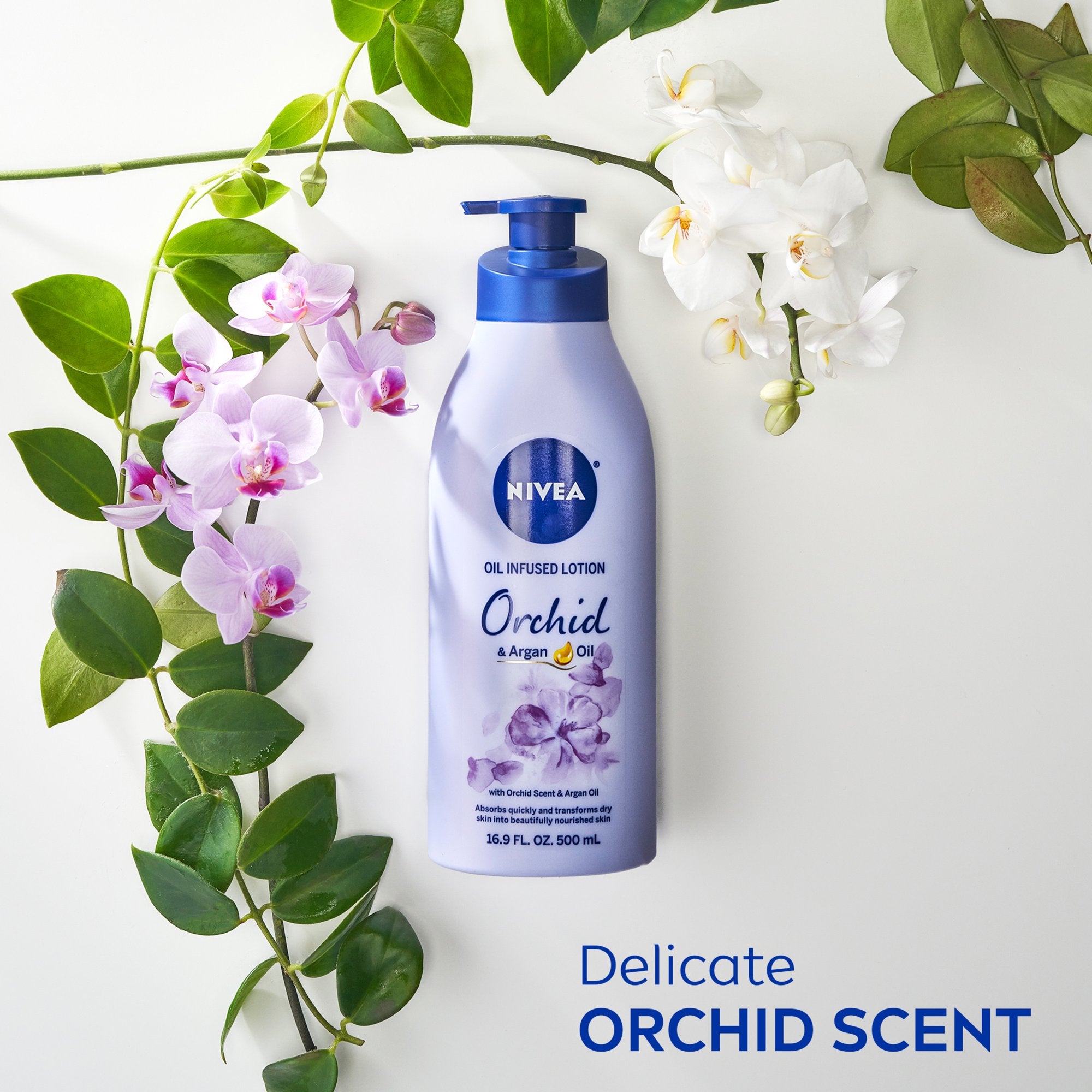 Nivea Orchid & Argan Oil Infused Lotion