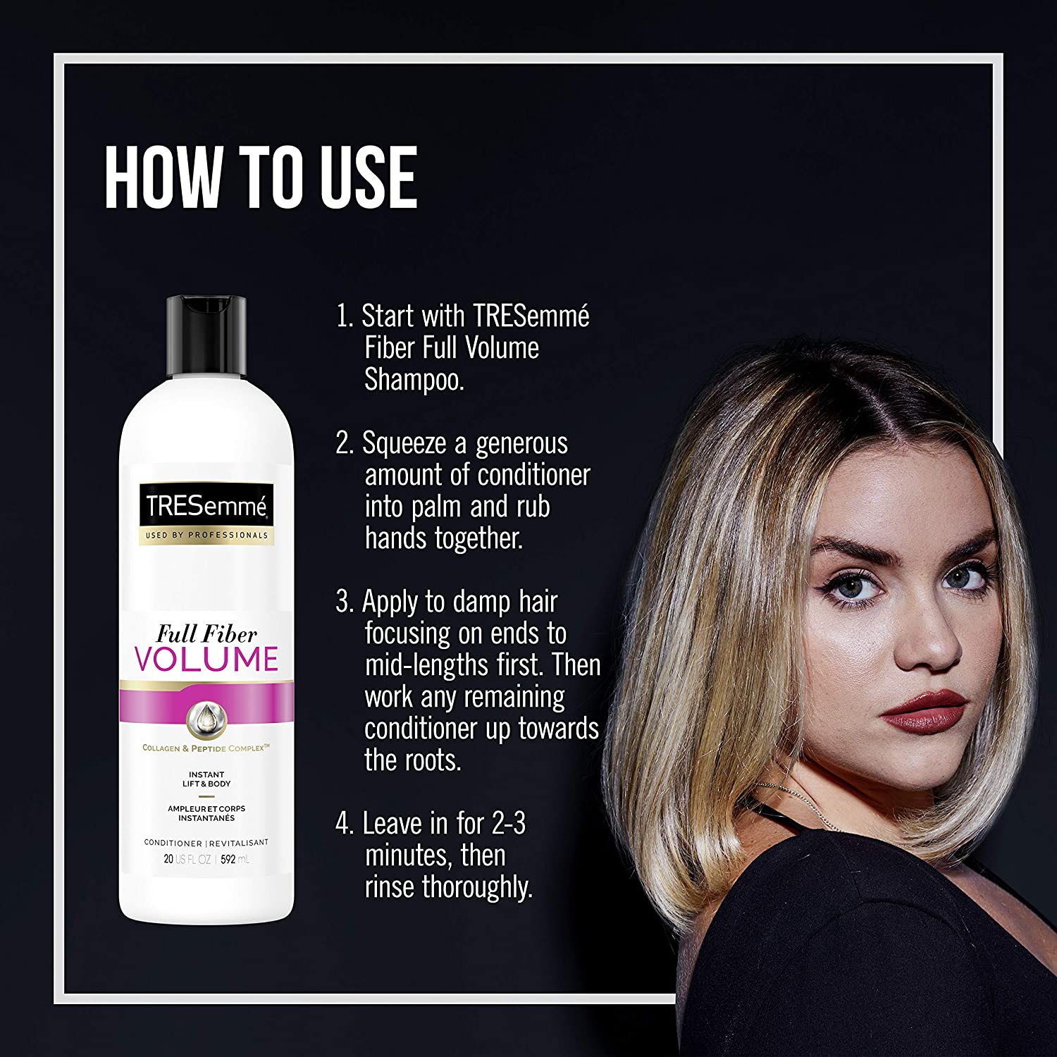 TRESemme Full Fiber Volume Conditioner For Thin Hair