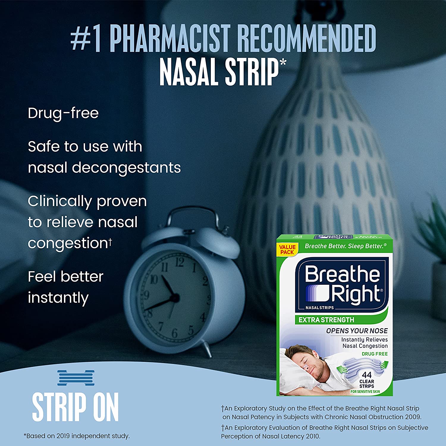 Breathe Right Extra Strength Nasal Strips