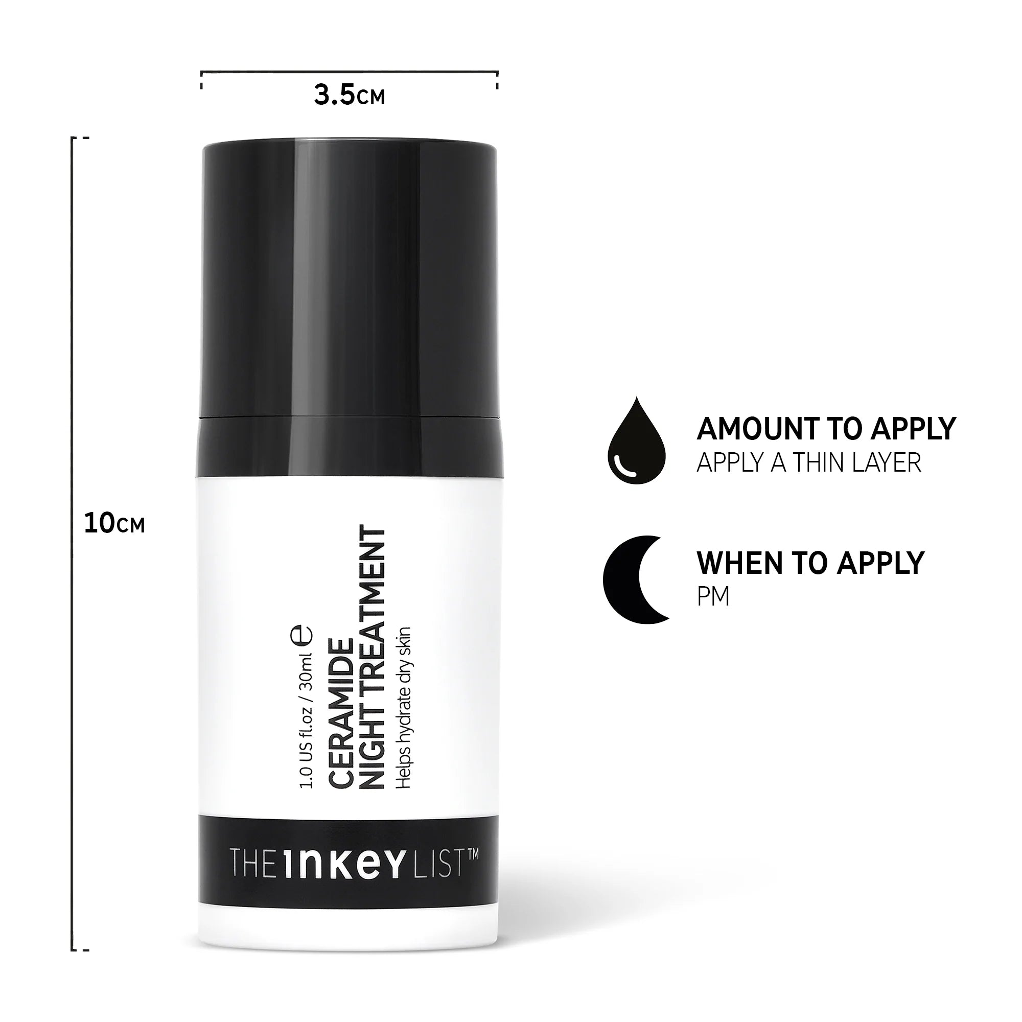 The Inkey List Ceramide Night Treatment Serum