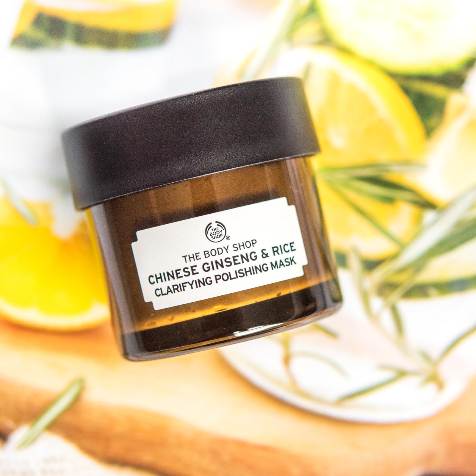 The Body Shop Chinese Ginseng and Rice Clarifying Polishing Mask