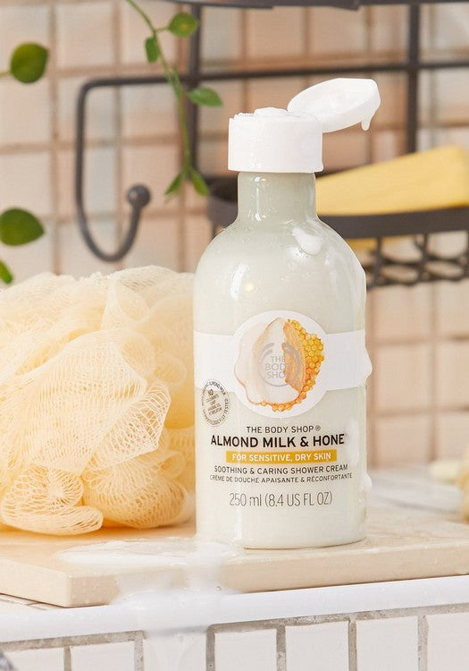 The Body Shop Almond Milk & Honey Soothing & Caring Shower Cream