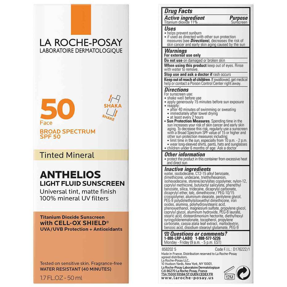 La Roche-Posay Anthelios Mineral Tinted Sunscreen SPF 50