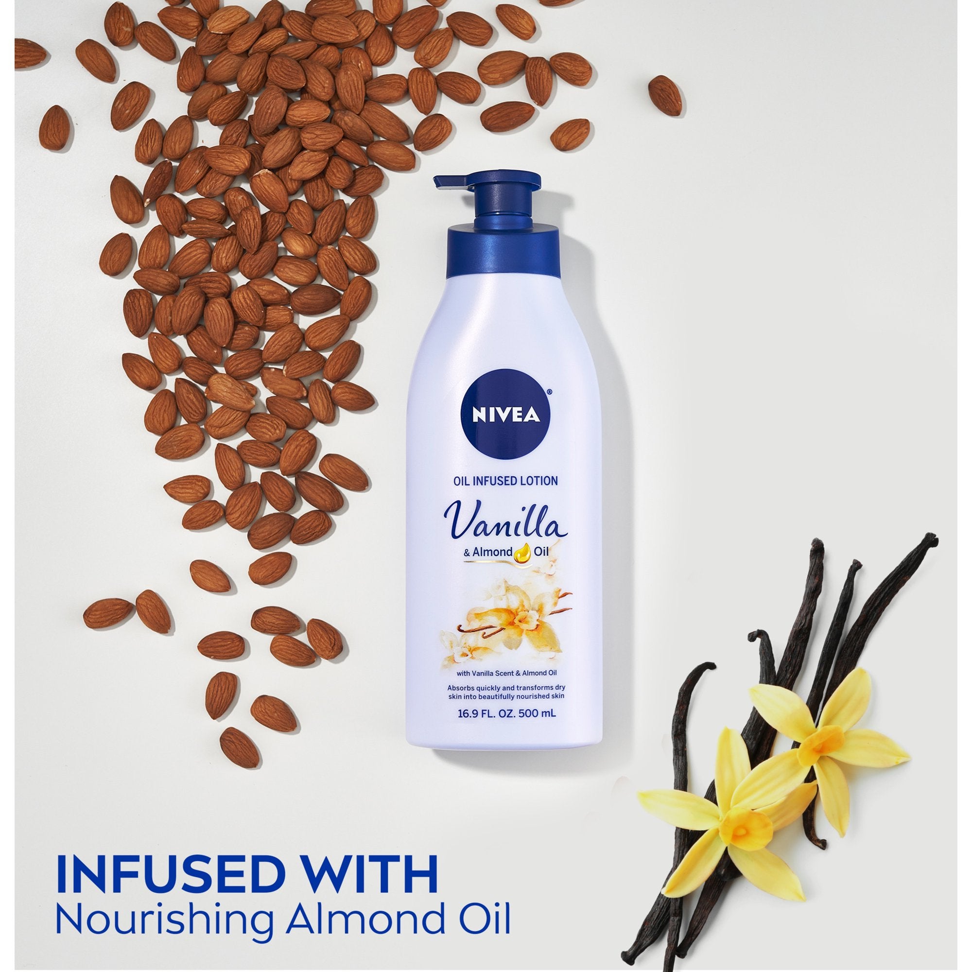 Nivea Vanilla & Almond Oil Infused Lotion