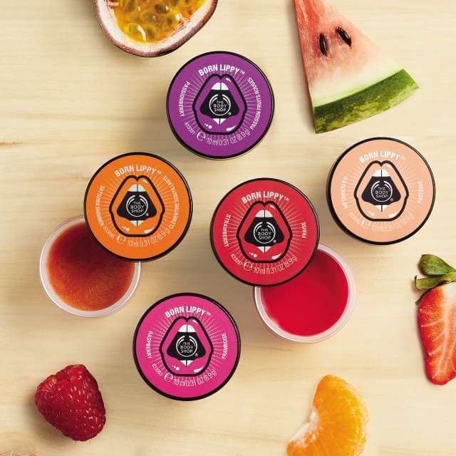 The Body Shop Born Lippy Lip Balm Pot - Watermelon