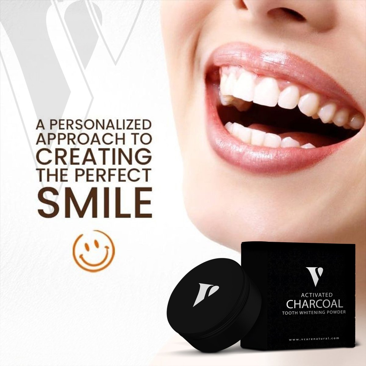 Charcoal Tooth Whitening - VCare Natural - VCARE NATURAL