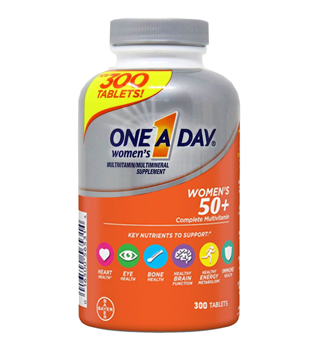 One A Day Women’s 50+ Complete Multivitamin