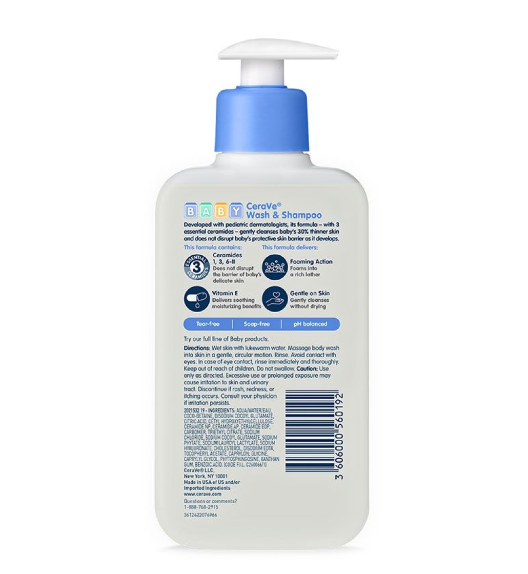 CeraVe Baby Wash & Shampoo