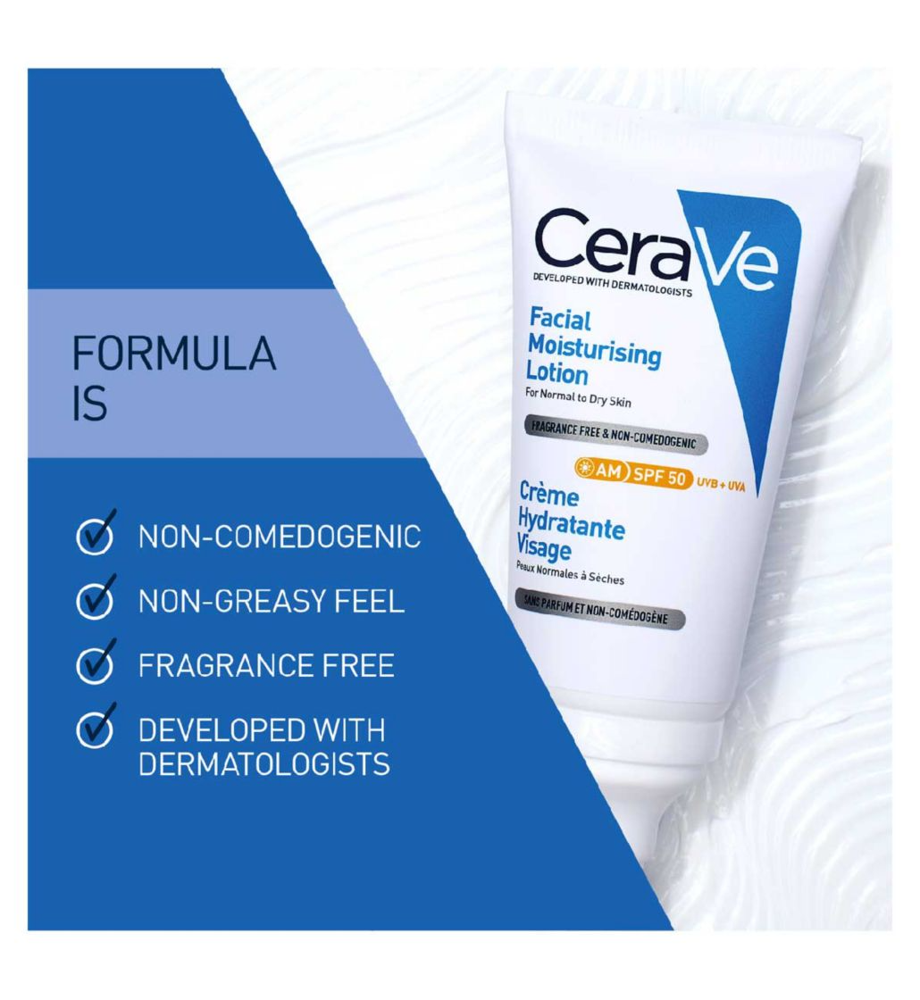 CeraVe Facial Moisturising Lotion AM SPF 50