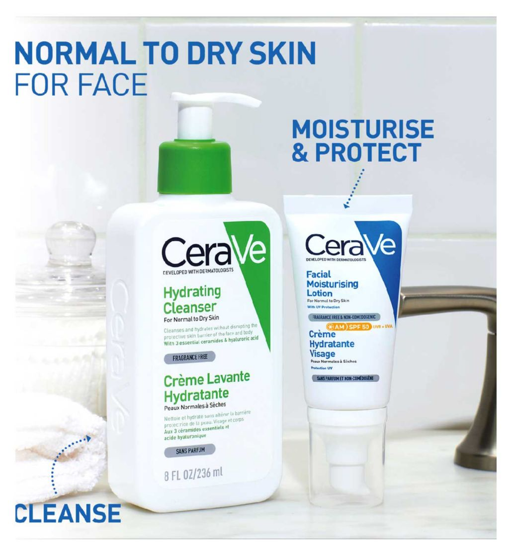 CeraVe Facial Moisturising Lotion AM SPF 50