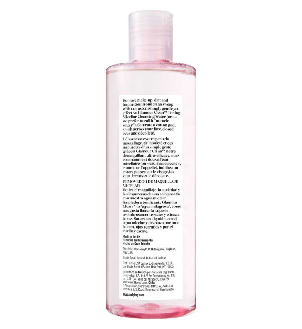 Soap & Glory Glamour Clean Micellar Water