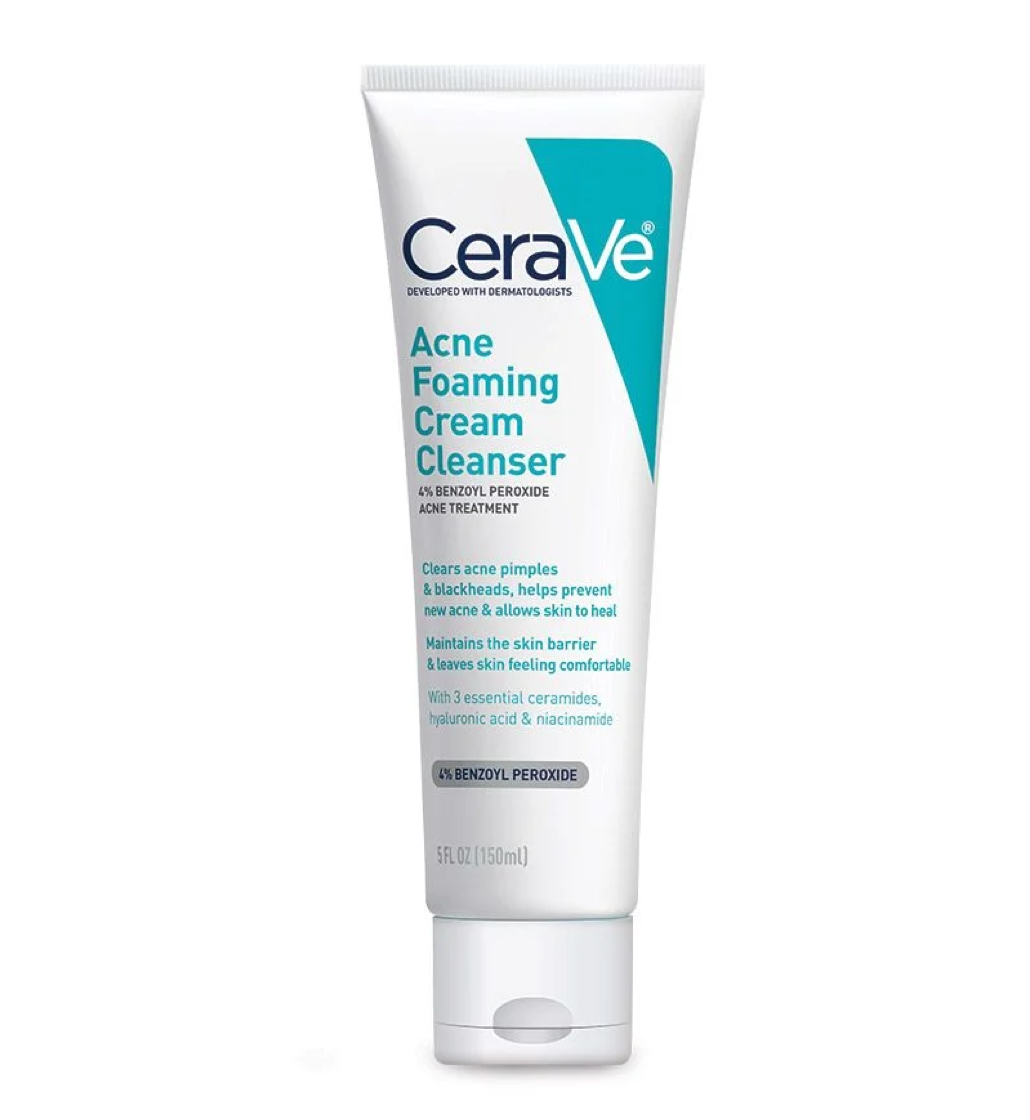 CeraVe Acne Foaming Cream Cleanser 4%