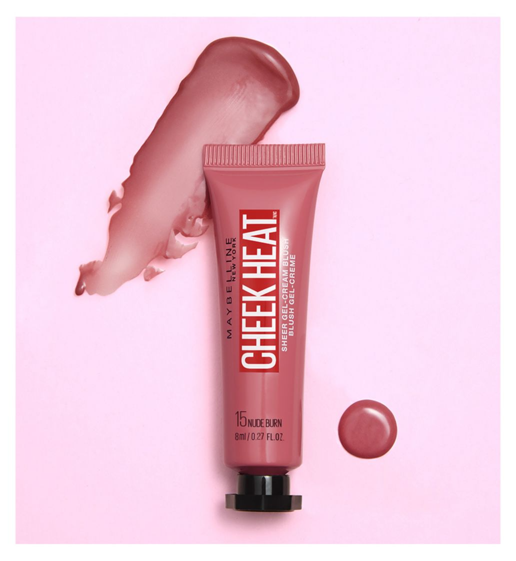 Maybelline Cheek Heat Sheer Blusher - 15 Nude Burn