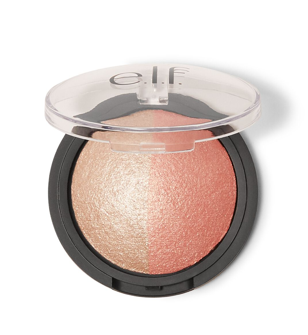 e.l.f. Baked Highlighter & Blush - Rose Gold