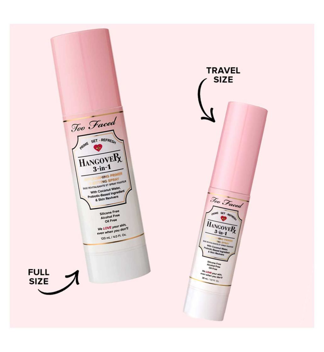 Too Faced Hangover 3-in-1 Primer Setting Spray