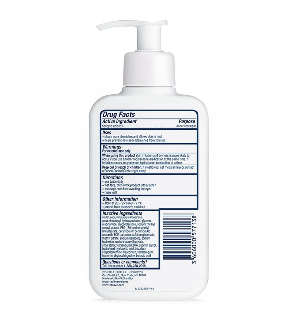 CeraVe Acne Control Cleanser