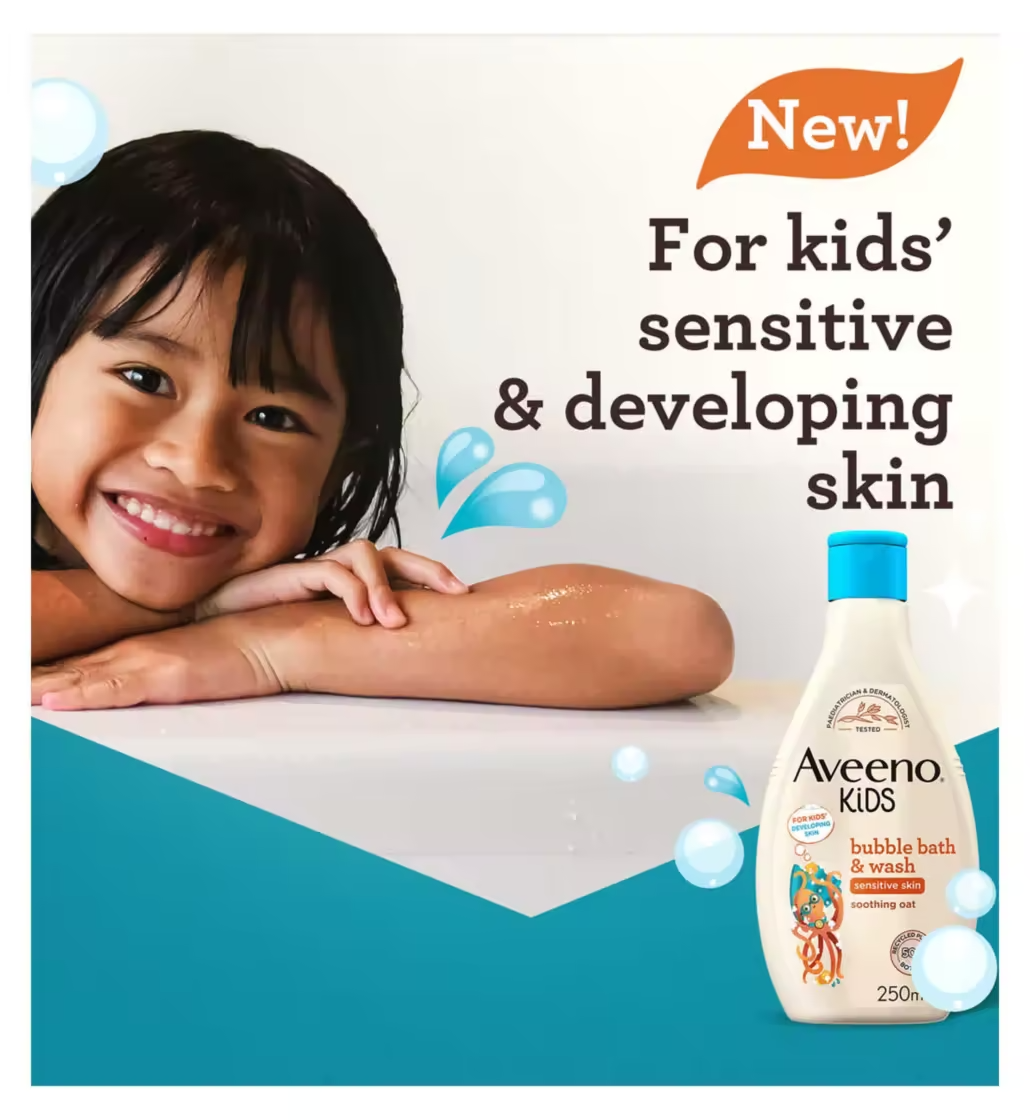 Aveeno Kids Bubble Bath & Wash