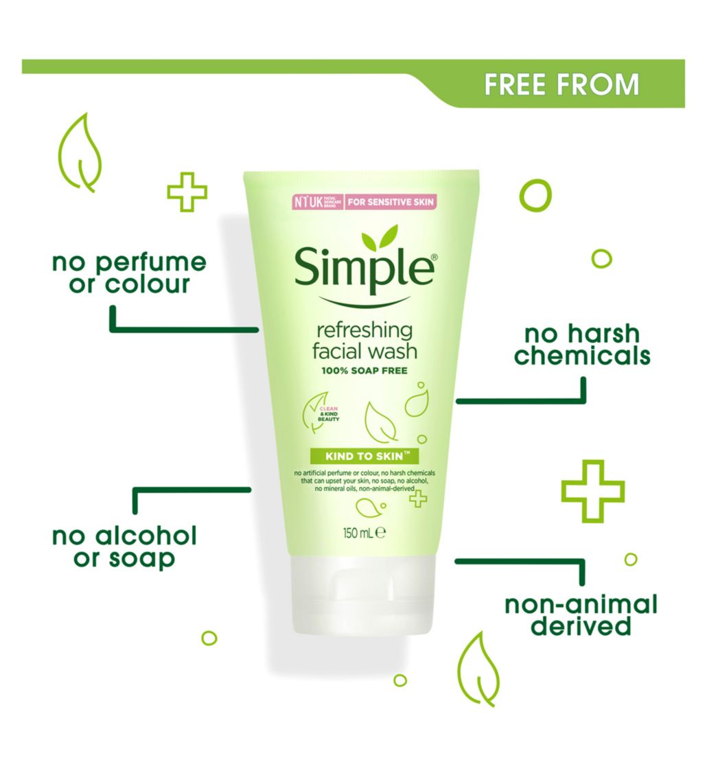 Simple Kind to Skin Refreshing Facial Wash